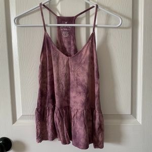 American Eagle Tie-Dye Soft Tank Top